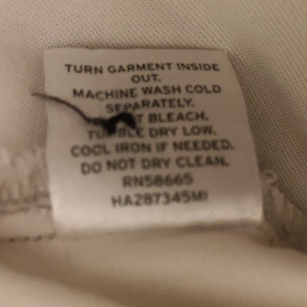 Halogen White Button Down Long Sleeve Top Small - Picture 7 of 8